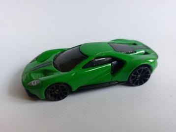 FORD GT 2017 groen metallic Hot Wheels 3 inch model beschikbaar voor biedingen