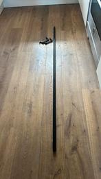 Ikea zwarte gordijnroede met ophangbeugels, Ophalen, Gebruikt, 100 tot 150 cm, Zwart