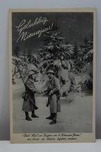 Oude mobilisatie ansichtkaart, Ophalen of Verzenden, Landmacht, Nederland, Foto of Poster