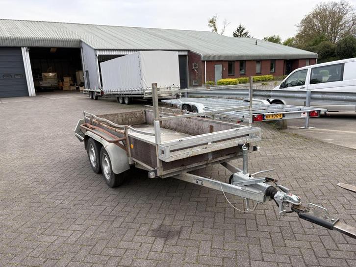 Anssems Bakwagen 300x130 cm 2000 kg bj 2001 aanhanger, Auto diversen, Aanhangers en Bagagewagens, Gebruikt