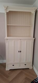 Buffetkast hout wit 235x110x57cm, Ophalen, 100 tot 150 cm, 200 cm of meer, Engelse stijl