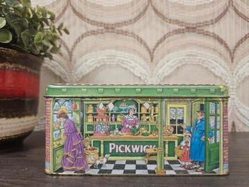 Pickwick vintage theewinkel blik beschikbaar voor biedingen