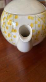 Gien MIMOSA theepot, Overige typen, Ophalen of Verzenden, Zo goed als nieuw, Overige stijlen