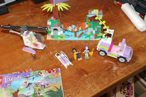 lego friends jungle brug 41036, Kinderen en Baby's, Speelgoed | Duplo en Lego, Zo goed als nieuw, Lego, Complete set, Ophalen of Verzenden