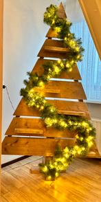 Mooie houten kerstboom, Ophalen