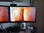 2 monitoren HP EliteDisplay E232, Computers en Software, Ophalen, Gebruikt, IPS, Full HD