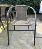 8 x zgan tuinstoelen bistrostoelen stapelbaar zgan, Ophalen, Zo goed als nieuw, Kunststof, Stapelbaar