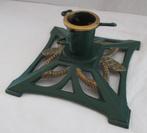 Kerstboomstandaard Gietijzer Dennenappel Aren 1 Jugendstil., Ophalen of Verzenden, Gebruikt