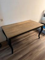 Mooie brocante eettafel, Ophalen, Gebruikt, 50 tot 100 cm, Vijf personen of meer