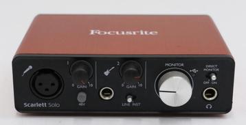 Focusrite scarlett Solo 2nd Gen beschikbaar voor biedingen