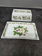 Portmeirion Summer Strawberries botervloot, Huis en Inrichting, Keuken | Servies, Ophalen of Verzenden, Zo goed als nieuw, Overige stijlen