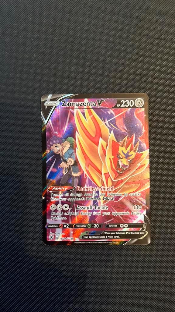 Zamazenta v asr tg22, Hobby en Vrije tijd, Verzamelkaartspellen | Pokémon, Zo goed als nieuw, Ophalen