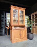 Smalle Grutterskast | Kruidenierskast met Klep | Teak #2617, Huis en Inrichting, Kasten | Vitrinekasten, Niet ingevuld, Gebruikt