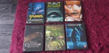 Te koop.15dvds horror diverse titels  beschikbaar voor biedingen