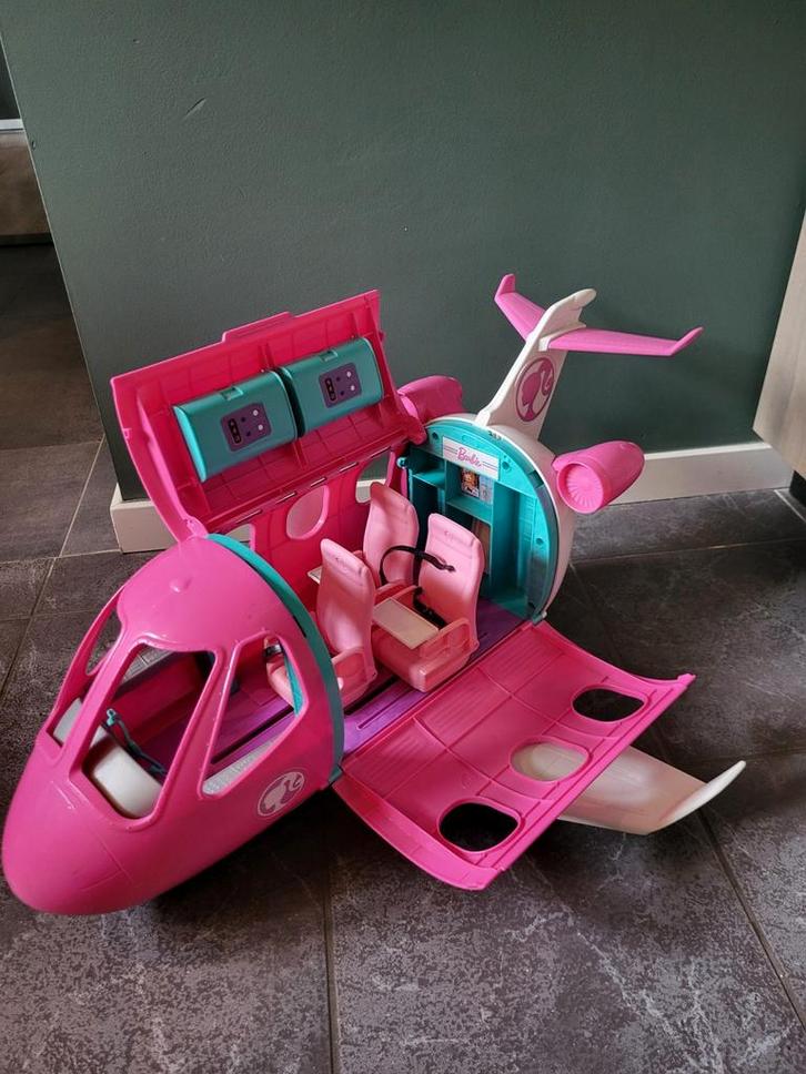 Barbie Passagiersvliegtuig - Klaar voor Avontuur!, Kinderen en Baby's, Speelgoed | Overig, Meisje, Ophalen
