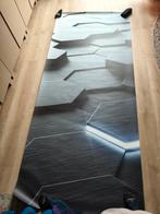 Super tof 3D Foto Behang 255x110 cm, Huis en Inrichting, Stoffering | Behang, Ophalen of Verzenden, Minder dan 10 m², Grijs, Modern