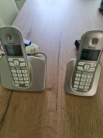 Philips telefoon met draadloze handset