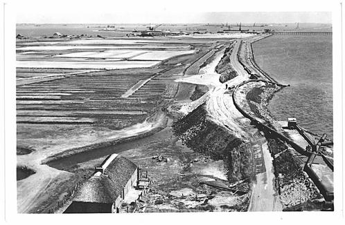 965025	Zeeland	Nieuwe Dijk	1953	Mooie oude kaart Onbeschreve, Verzamelen, Ansichtkaarten | Nederland, Ongelopen, Zeeland, 1940 tot 1960