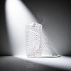 Rogaska Kristallen Driehoek Vaas LED Crystal, Overige materialen, Overige kleuren, Ophalen of Verzenden, Zo goed als nieuw