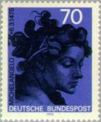 Y & T 682 - Michel 833 - Michelangelo - 1975 - postfris XXX, Postzegels en Munten, Postzegels | Europa | Duitsland, Ophalen of Verzenden