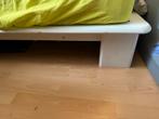 Wit Houten Bed 160x200, Ophalen, Gebruikt, Wit, Tweepersoons