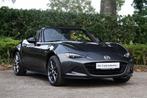 Mazda MX-5 ND 2.0l SkyActiv-G 184 TS+ Machine Grey Metallic, Parkeersensor, Achterwielaandrijving, Gebruikt, Zwart