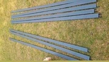 8 Aluminium dakprofielen strips voor platen overkapping beschikbaar voor biedingen