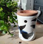 Geurbrander - aromabrander - oliebrander - keramiek - gebrui, Ophalen of Verzenden, Gebruikt, Overige materialen, Minder dan 25 cm