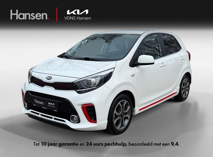 Kia Picanto 1.0 MPi GT-Line Edition I Navi I Leder I Camera, Auto's, Kia, Bedrijf, Picanto, ABS, Achteruitrijcamera, Airbags, Airconditioning