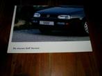 VW De Nieuwe Golf Variant + Poster [ 8 / 1993 ], Boeken, Auto's | Folders en Tijdschriften, Volkswagen, Zo goed als nieuw, Verzenden