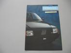 FT 655 FIAT UNO 45 FORMULA. 1987. folder, Ophalen of Verzenden, Zo goed als nieuw, Overige merken
