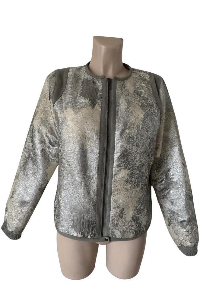 Karen By Simonsen vest L, Kleding | Dames, Truien en Vesten, Zo goed als nieuw, Maat 42/44 (L), Grijs, Ophalen of Verzenden