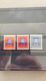 Nederlands Indië 290/92 met plakker/80, Ophalen of Verzenden