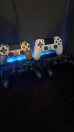 PS4 Slim + 3 Controllers, Spelcomputers en Games, Spelcomputers | Sony PlayStation 4, Ophalen of Verzenden, Met 3 controllers of meer