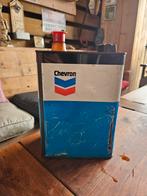 5 liter Chevron olieblik., Ophalen of Verzenden, Gebruikt, Overige, Overige merken
