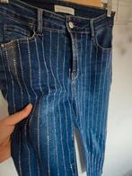 Nieuwe dames jeans maat XL 42 bling bling steentjes, Ophalen of Verzenden, Nieuw, Blauw, W33 - W36 (confectie 42/44)
