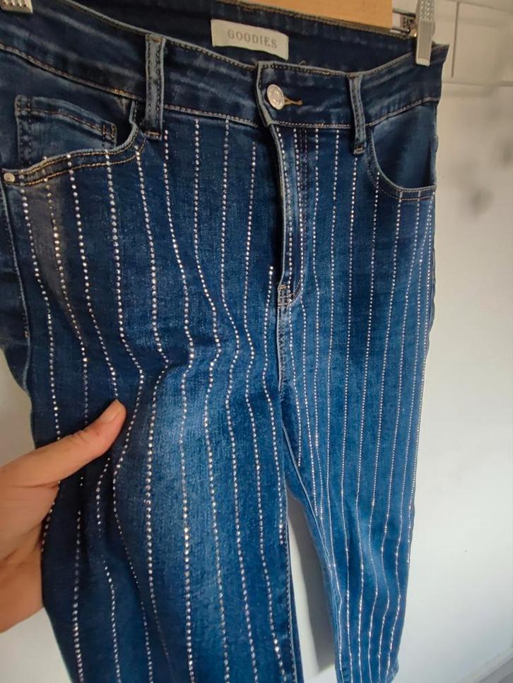 Nieuwe dames jeans maat XL 42 bling bling steentjes, Kleding | Dames, Spijkerbroeken en Jeans, Nieuw, W33 - W36 (confectie 42/44)