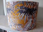 Mooie lampenkap van Velours stof, Ophalen of Verzenden, Zo goed als nieuw, Rond, 25 tot 50 cm