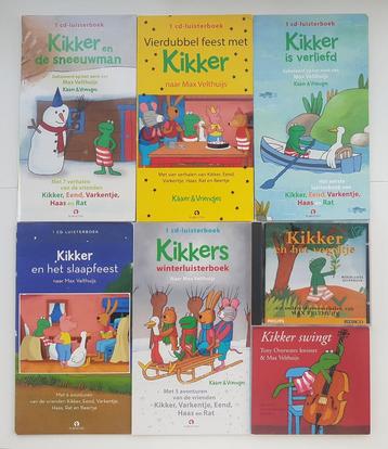 7x Luisterboek Kikker en Vriendjes - Max Velthuijs beschikbaar voor biedingen