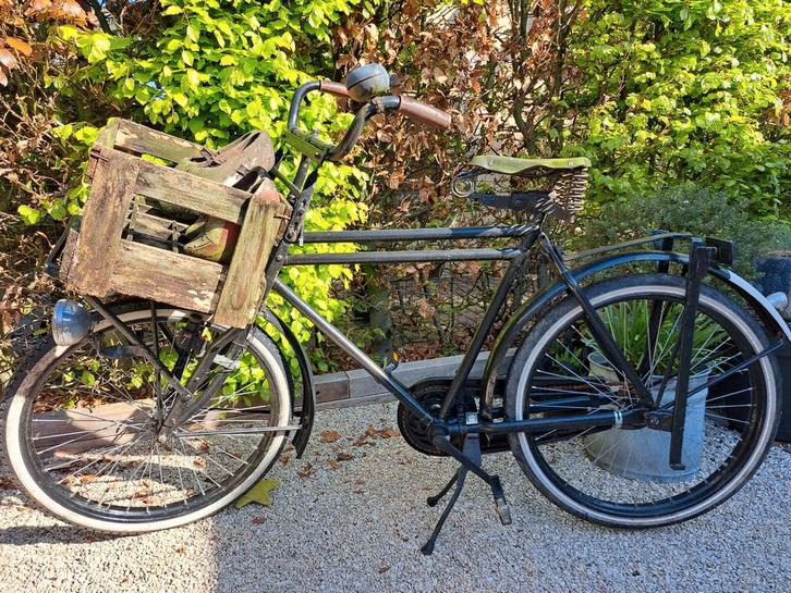 Oude Gazelle Transportfiets - Opgeknapt, Fietsen en Brommers, Overige Fietsen en Brommers, Gebruikt, Ophalen