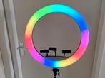 Selfie Ring Light 22 inch, Audio, Tv en Foto, Fotografie | Fotostudio en Toebehoren, Ophalen, Zo goed als nieuw, Overige typen