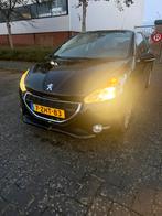 Peugeot 208 1.2 VTI 60KW/82PK 3-D 2013 Zwart, Auto's, Voorwielaandrijving, Zwart, Handgeschakeld, Particulier