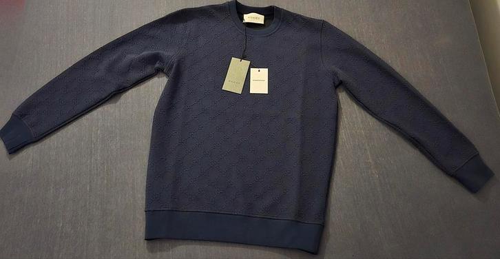 Gucci Trui Blauw - Nieuw met kaartjes!, Kleding | Heren, Truien en Vesten, Nieuw, Overige maten, Blauw, Ophalen of Verzenden