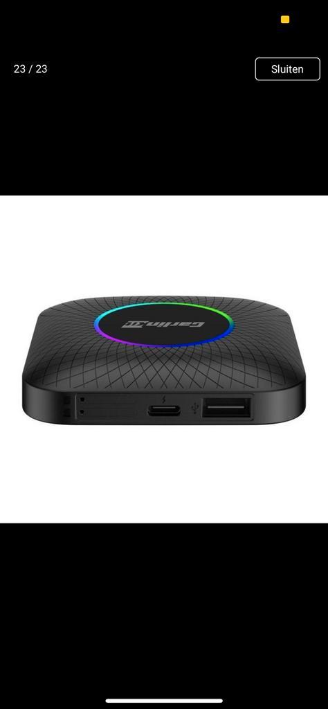 CARLINKIT Ai Netflix Videoland Apple CarPlay iptv WIFI 5G 4g, Spelcomputers en Games, Spelcomputers | Overige, Nieuw, Ophalen of Verzenden