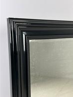 Schouw spiegel Frans antiek zwart, Ophalen, Rechthoekig