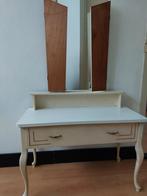 Kaptafel met 3 dubbele spiegel, Ophalen, Gebruikt, 100 tot 150 cm, 50 tot 100 cm