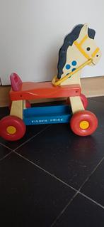 Prachtig retro vintage Fisher Price paard, Kinderen en Baby's, Speelgoed | Fisher-Price, Ophalen of Verzenden, Gebruikt, Speelset