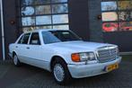 Mercedes-Benz S-Klasse 560 SEL V8 Full Option ZEER GOEDE STA, Auto's, Oldtimers, Automaat, Wit, Bedrijf, Blauw