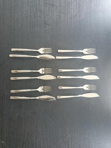 zwilling visbestek vis bestek 12 delig 6 setjes 6 paar beschikbaar voor biedingen
