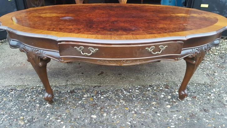 Chippendale barok lodewijk salontafel, Antiek en Kunst, Antiek | Meubels | Tafels, Ophalen